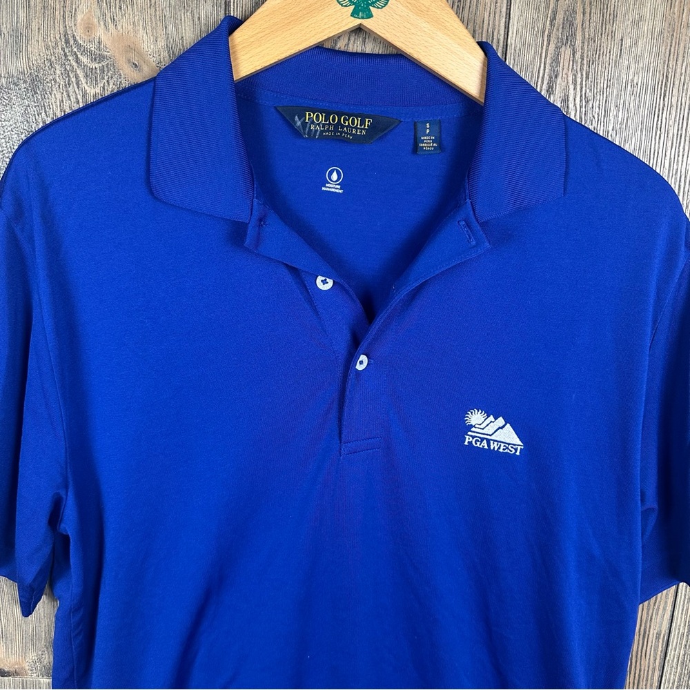 Polo Golf Ralph Lauren PGA West La Quinta CA Polo Size Small Blue